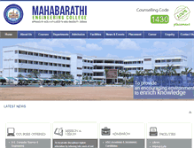 Tablet Screenshot of mahabarathi.com
